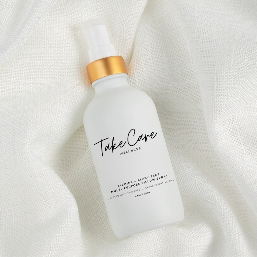 Take Care Wellness JASMINE + CLARY SAGE Multi-Purpose Pillow Spray | NEW